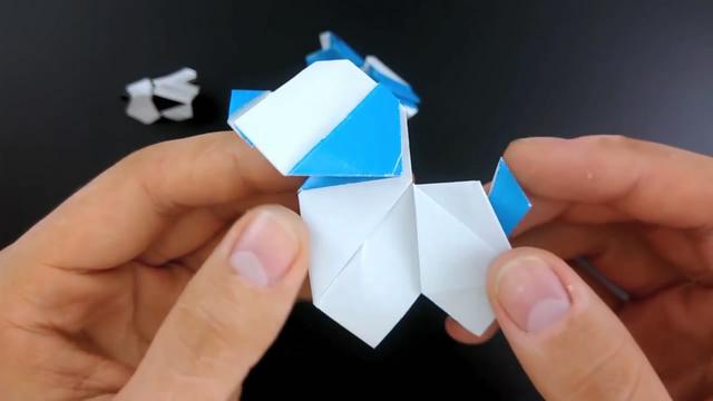 动物折纸系列，带你学习如何折纸一条可爱的比格猎犬，非常简单！